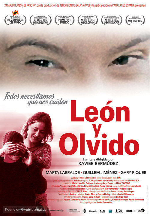 Le&oacute;n y Olvido - Spanish Movie Poster