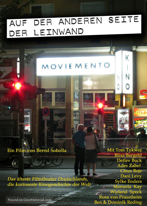 Auf der anderen Seite der Leinwand - 100 Jahre Moviemento - German DVD movie cover