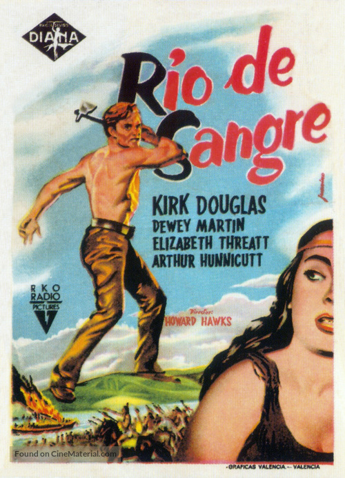 The Big Sky - Spanish Movie Poster