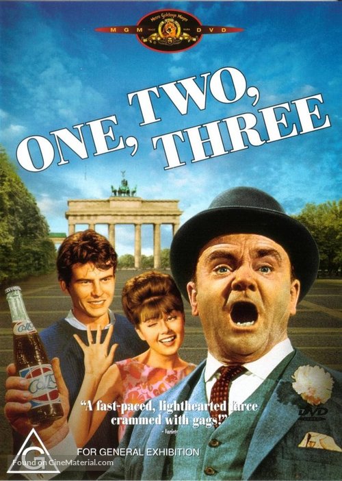One, Two, Three - Australian DVD movie cover