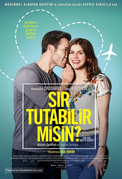 Can You Keep a Secret? - Turkish Movie Poster
