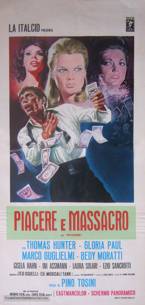 Revenge - Italian Movie Poster