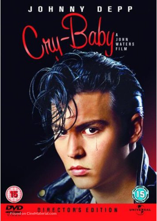 Cry-Baby - British DVD movie cover