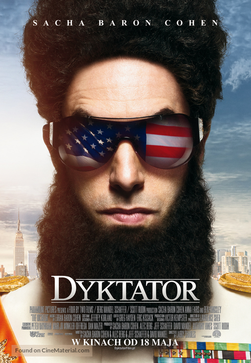 The Dictator - Polish Movie Poster