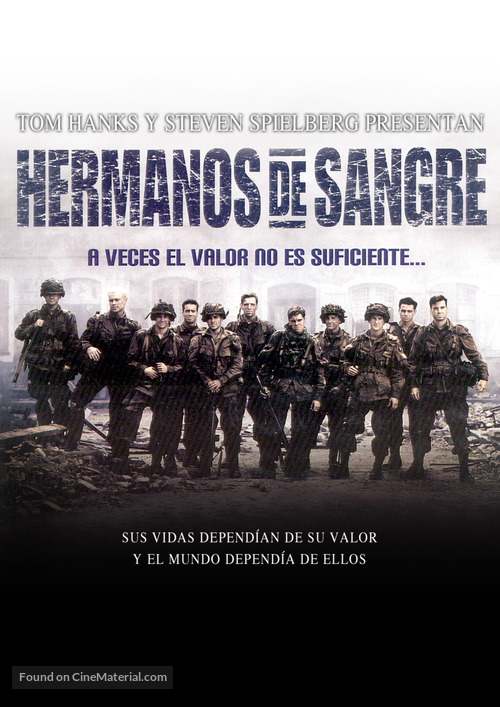 &quot;Band of Brothers&quot; - Spanish Blu-Ray movie cover