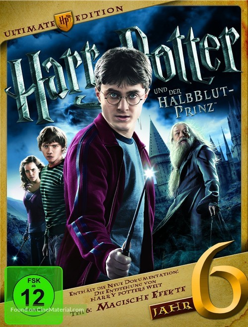 Harry Potter and the Half-Blood Prince - German DVD movie cover