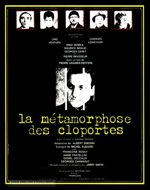La m&eacute;tamorphose des cloportes - French Movie Poster