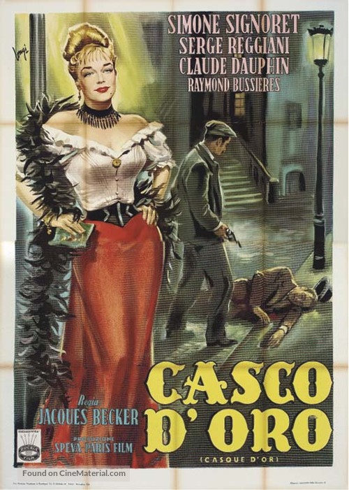 Casque d&#039;or - Italian Movie Poster