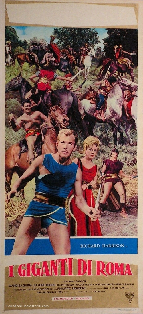 I giganti di Roma - Italian Movie Poster