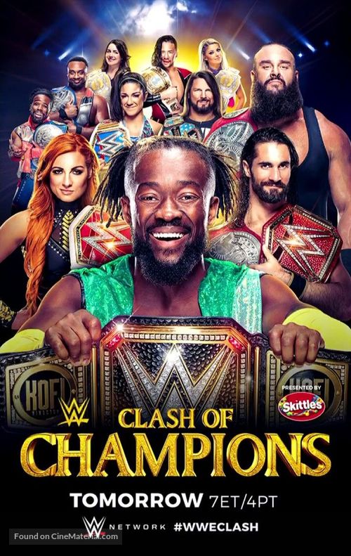 WWE: Clash of Champions - Movie Poster