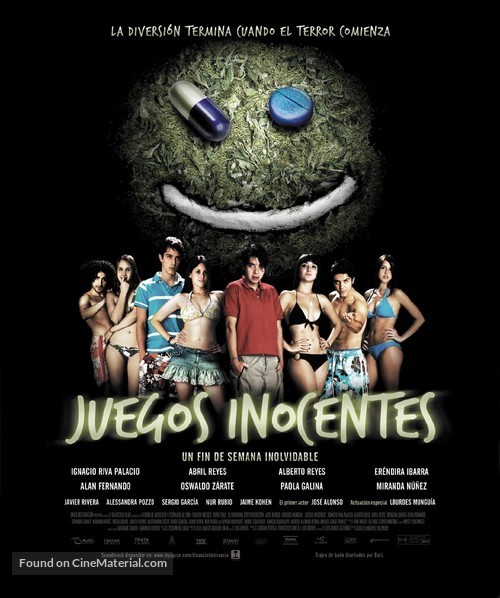 Juegos inocentes - Mexican Movie Poster