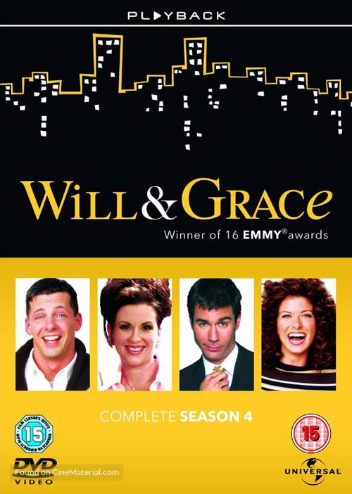 &quot;Will &amp; Grace&quot; - British DVD movie cover