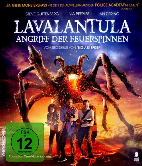 Lavalantula - German Movie Cover