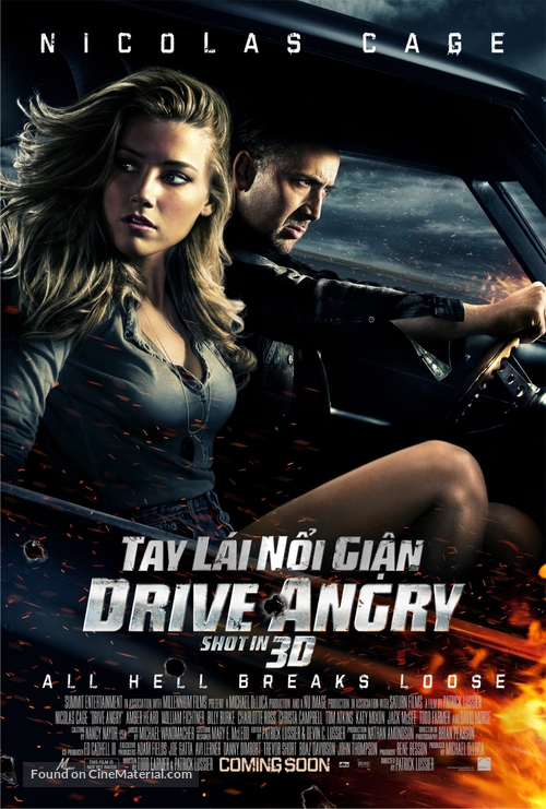 Drive Angry - Vietnamese Movie Poster