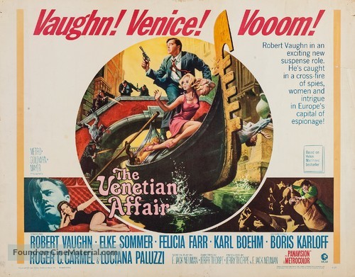 The Venetian Affair - Movie Poster