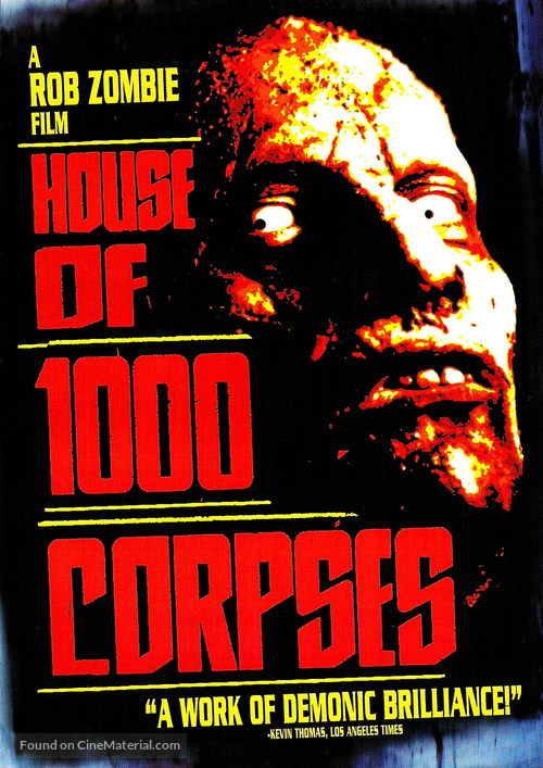 House of 1000 Corpses - DVD movie cover