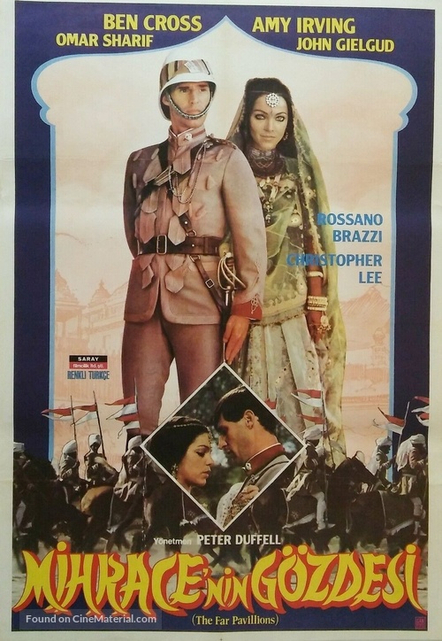 &quot;The Far Pavilions&quot; - Turkish Movie Poster
