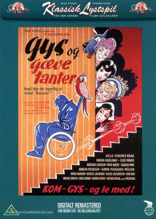 Gys og g&aelig;ve tanter - Danish DVD movie cover