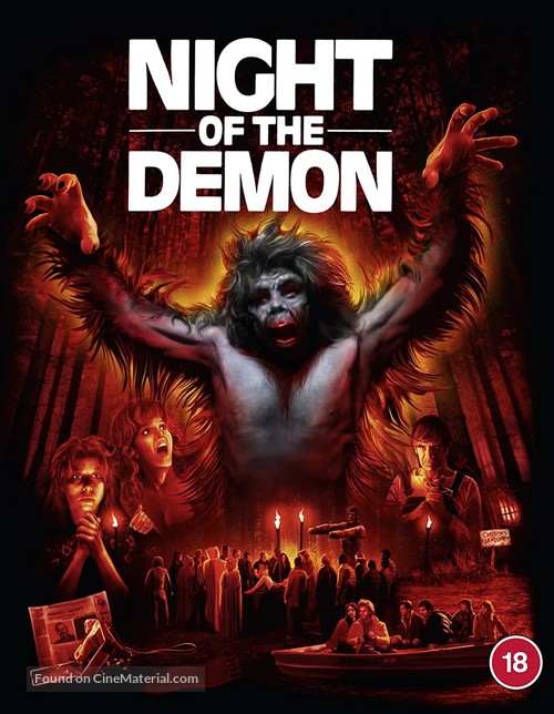 Night of the Demon - British DVD movie cover