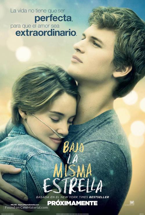 The Fault in Our Stars - Mexican Movie Poster