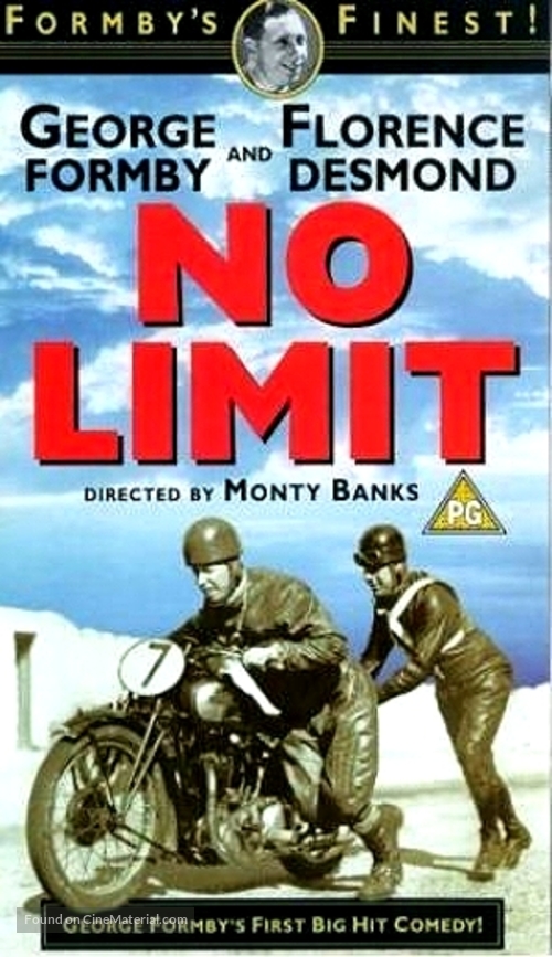 No Limit - British VHS movie cover