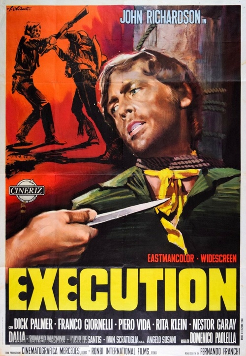 Execution - Italian Movie Poster