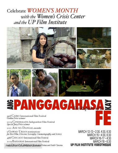 Ang panggagahasa kay Fe - Philippine Movie Poster