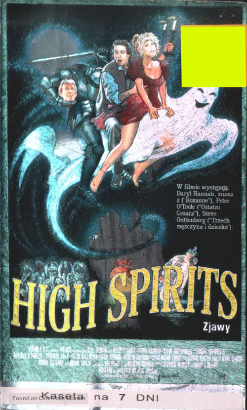 High Spirits - Polish VHS movie cover