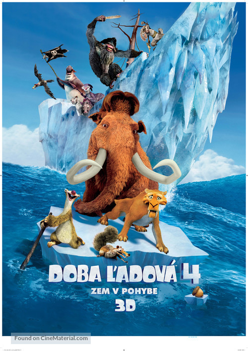 Ice Age: Continental Drift - Slovak Movie Poster