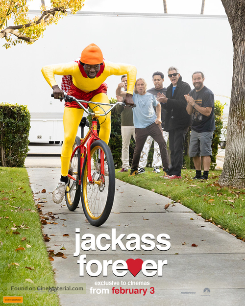 Jackass Forever - New Zealand Movie Poster