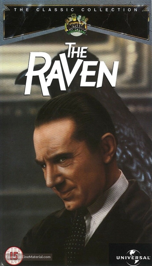 The Raven - British VHS movie cover