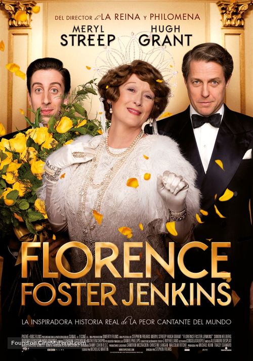 Florence Foster Jenkins - Spanish Movie Poster