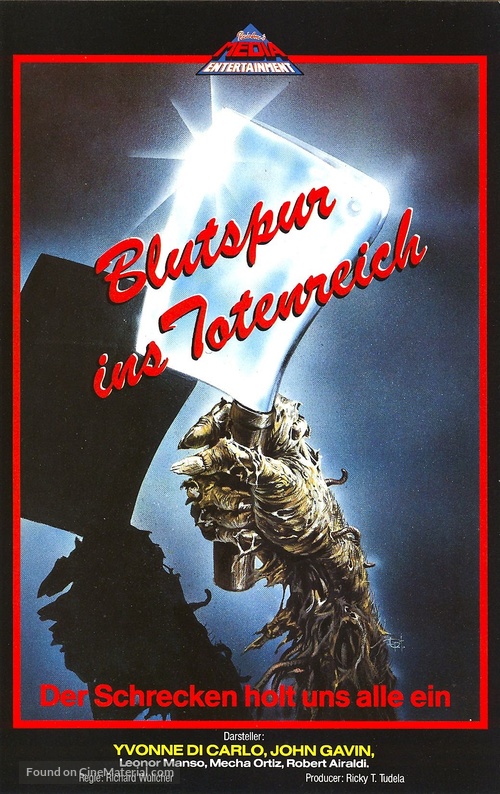 La casa de las sombras - German VHS movie cover