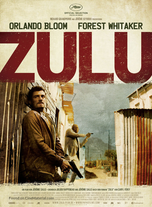 Zulu - German Movie Poster