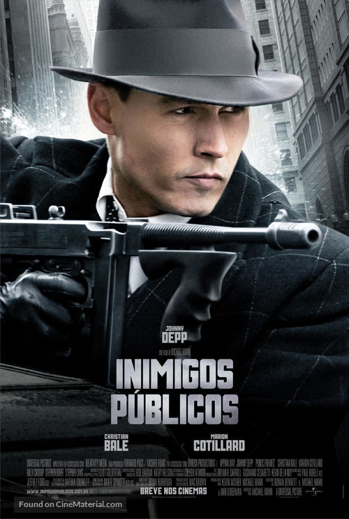Public Enemies - Brazilian Movie Poster