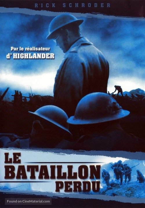 The Lost Battalion - French DVD movie cover