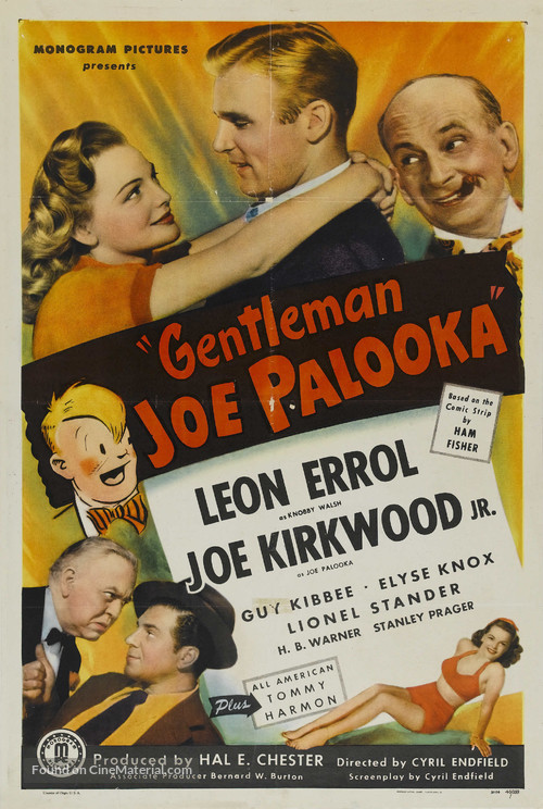 Gentleman Joe Palooka - Movie Poster