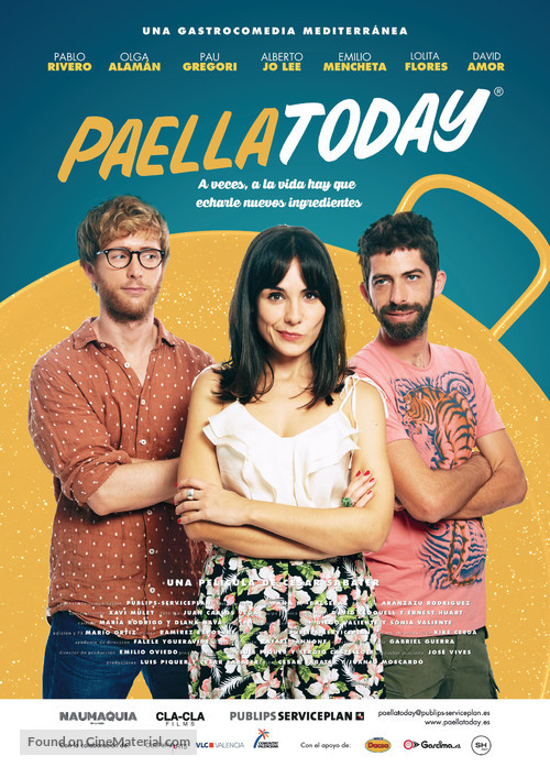 Paella Today - Spanish Movie Poster