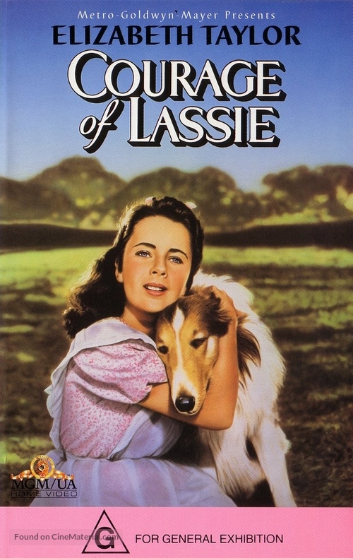 Courage of Lassie - Australian Movie Cover