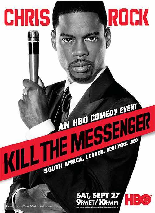 Chris Rock: Kill the Messenger - London, New York, Johannesburg - Movie Poster