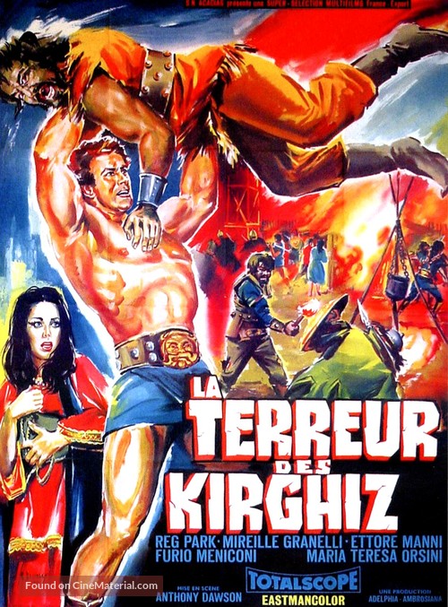 Ursus, il terrore dei kirghisi - French Movie Poster