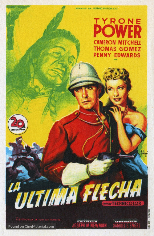 Pony Soldier - Spanish Movie Poster