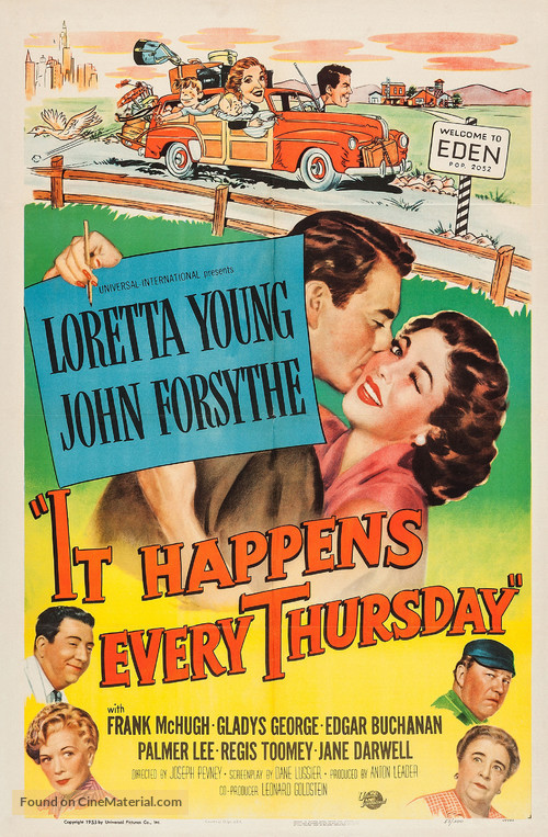 It Happens Every Thursday - Movie Poster