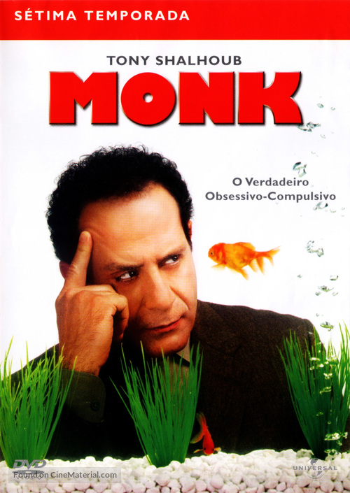 &quot;Monk&quot; - Brazilian DVD movie cover