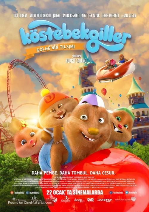 K&ouml;stebekgiller 2: G&ouml;lge&#039;nin Tilsimi - Turkish Movie Poster