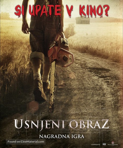 Leatherface - Slovenian Movie Poster