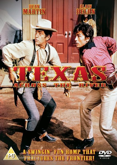 Texas Across the River - British DVD movie cover