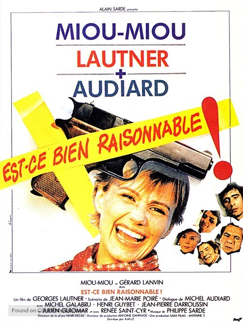 Est-ce bien raisonnable? - French Movie Poster