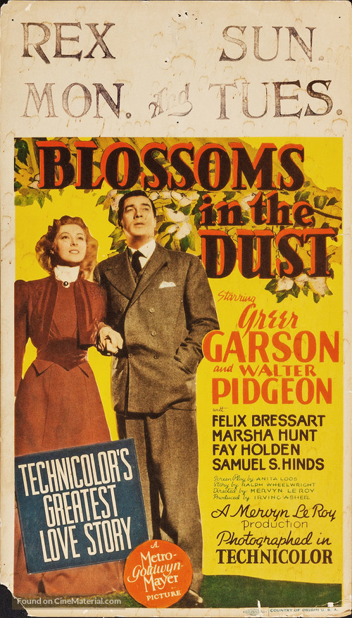 Blossoms in the Dust - Movie Poster