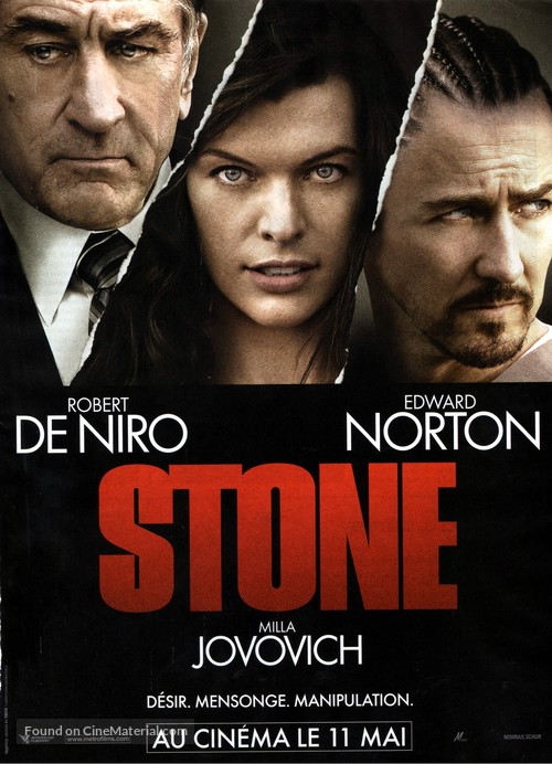 Stone - French Movie Poster